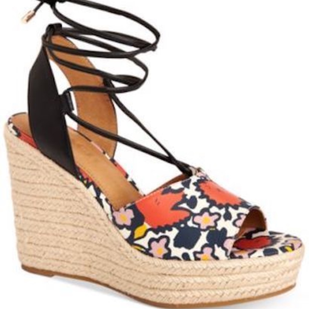 New COACH Lace Up Dana Espadrilles